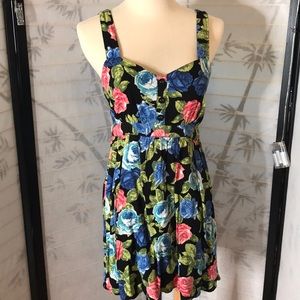 f21 flower dress